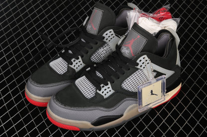 OFF White x Air Jordan 4 Bred
