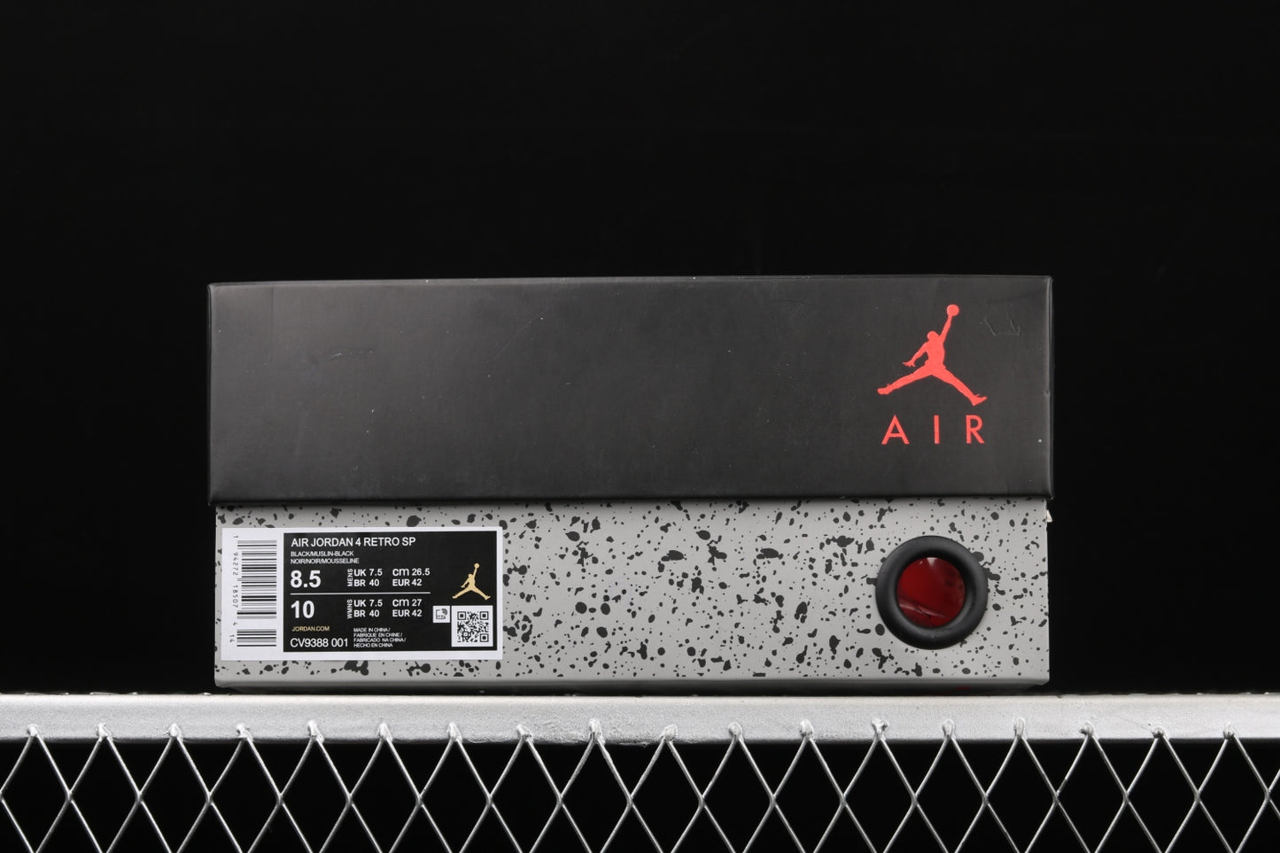 OFF White x Air Jordan 4 Bred