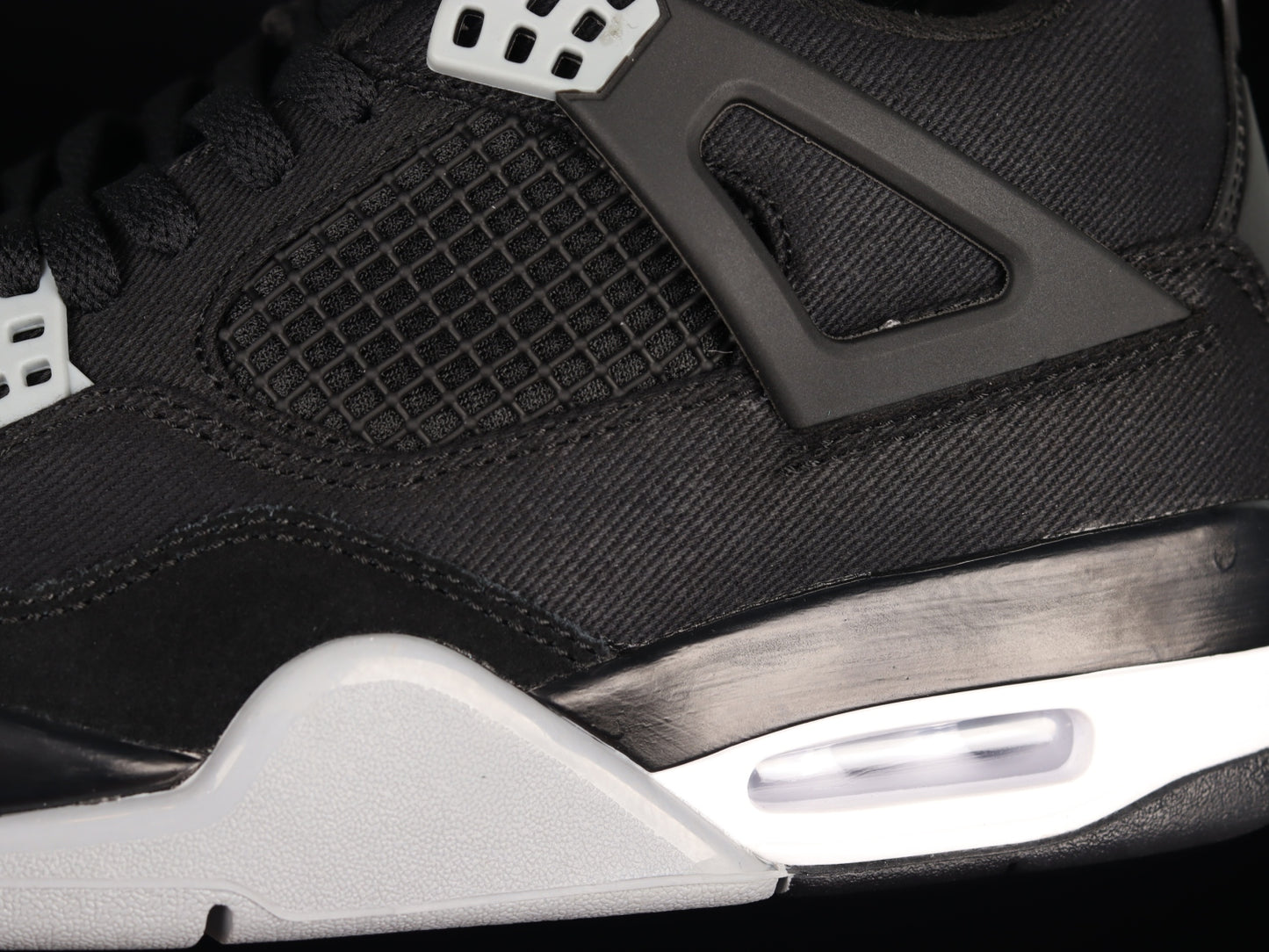 Jordan 4 Retro SE Black Canvas