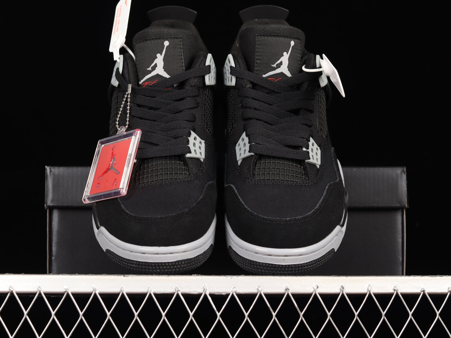Jordan 4 Retro SE Black Canvas