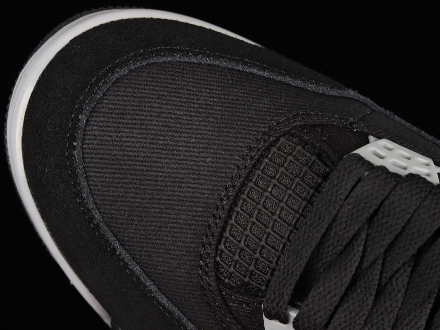 Jordan 4 Retro SE Black Canvas